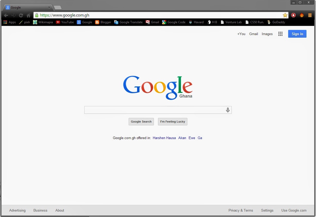 google chrome browser