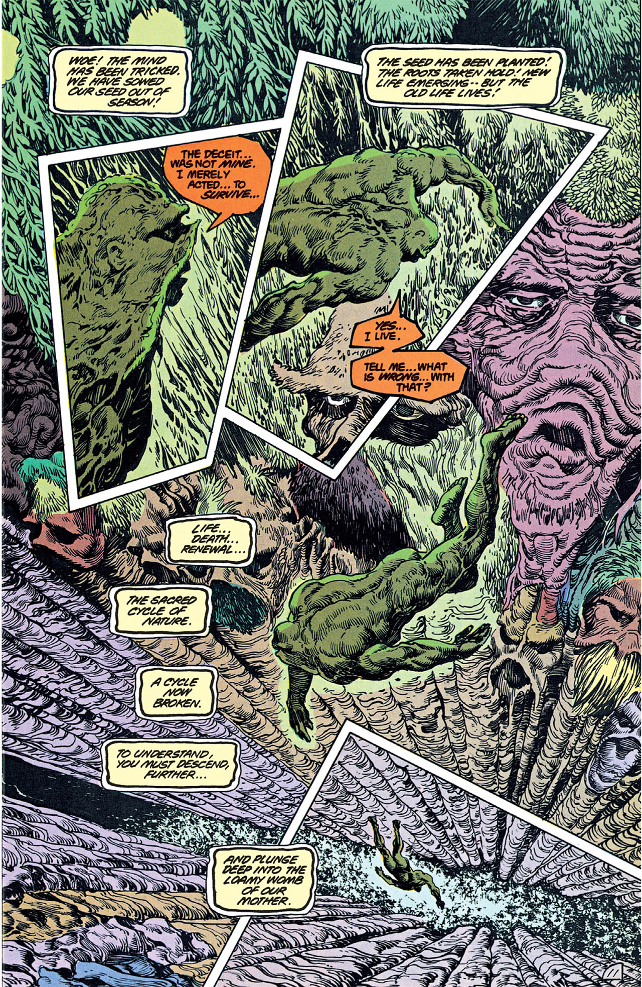 Swamp Thing (1982) Issue #65 #73 - English 10