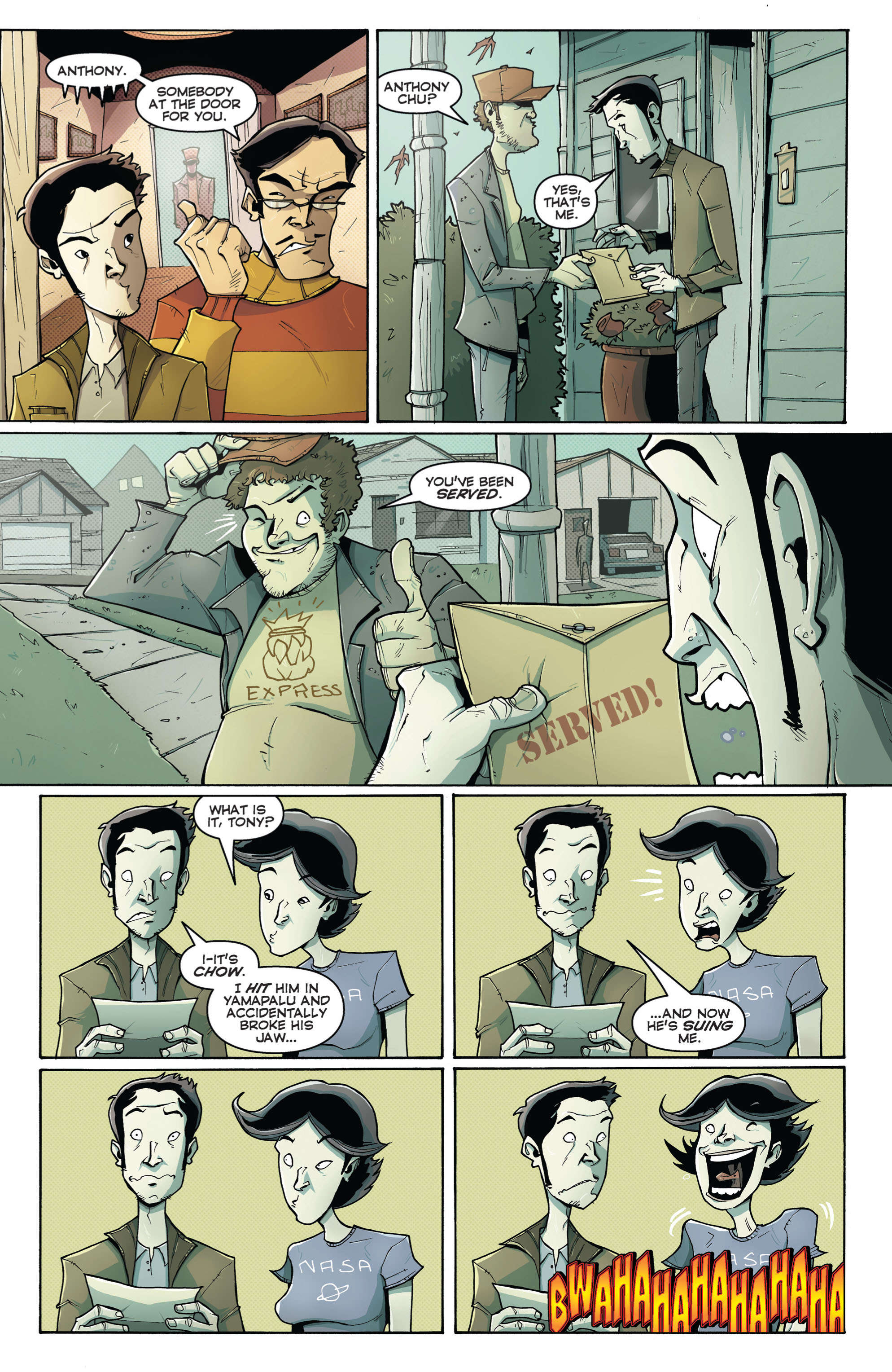 Read online Chew comic -  Issue #15 - 17