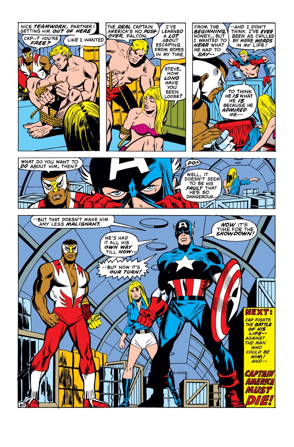 Read online Captain America (1968) comic -  Issue #155 - 21