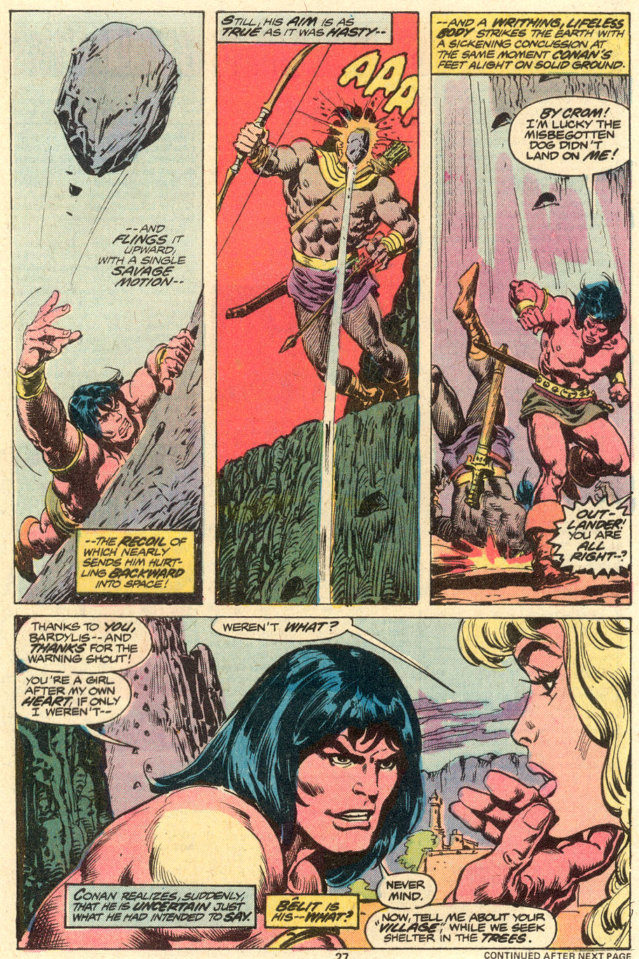 Read online Conan the Barbarian (1970) comic -  Issue #79 - 16