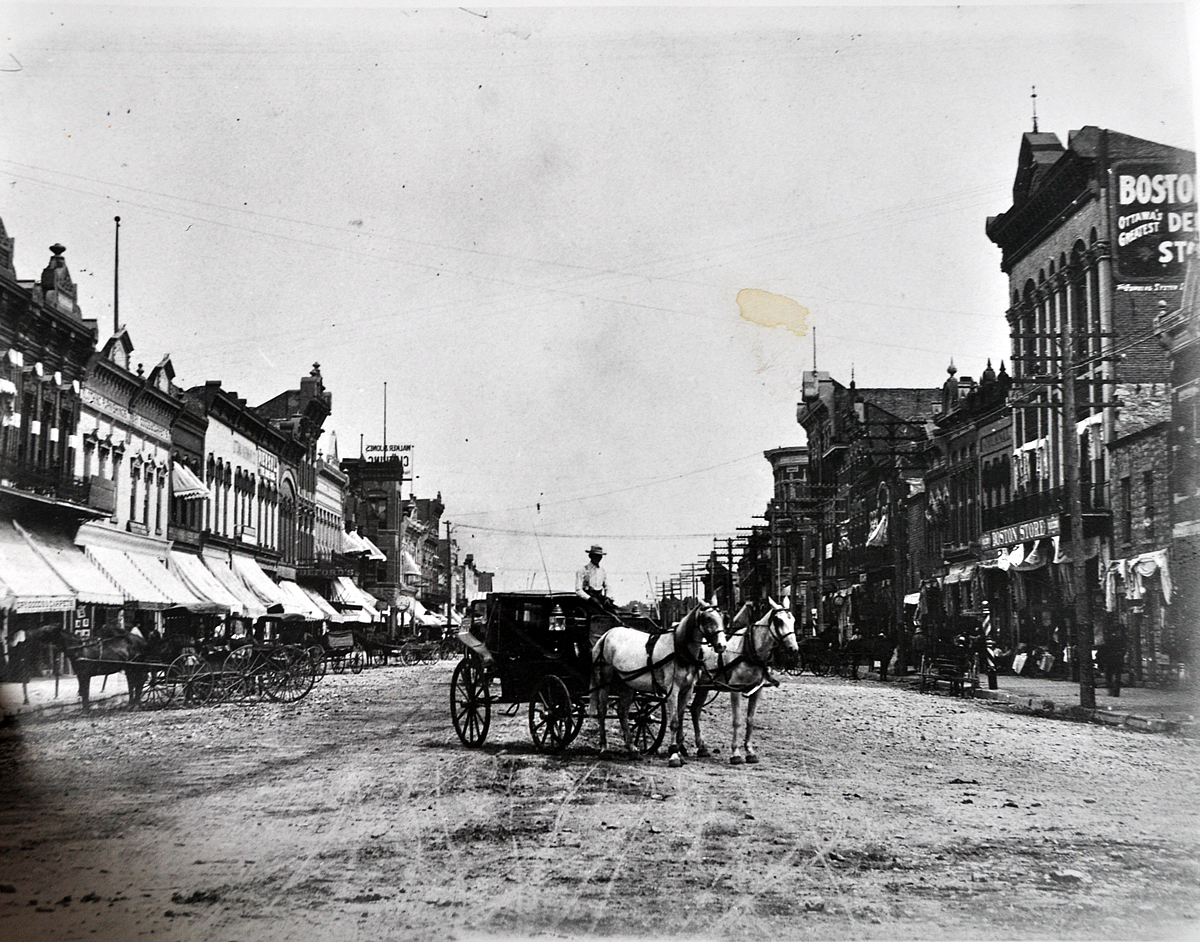 Historic Downtown Ottawa Downtown Ottawa 1900