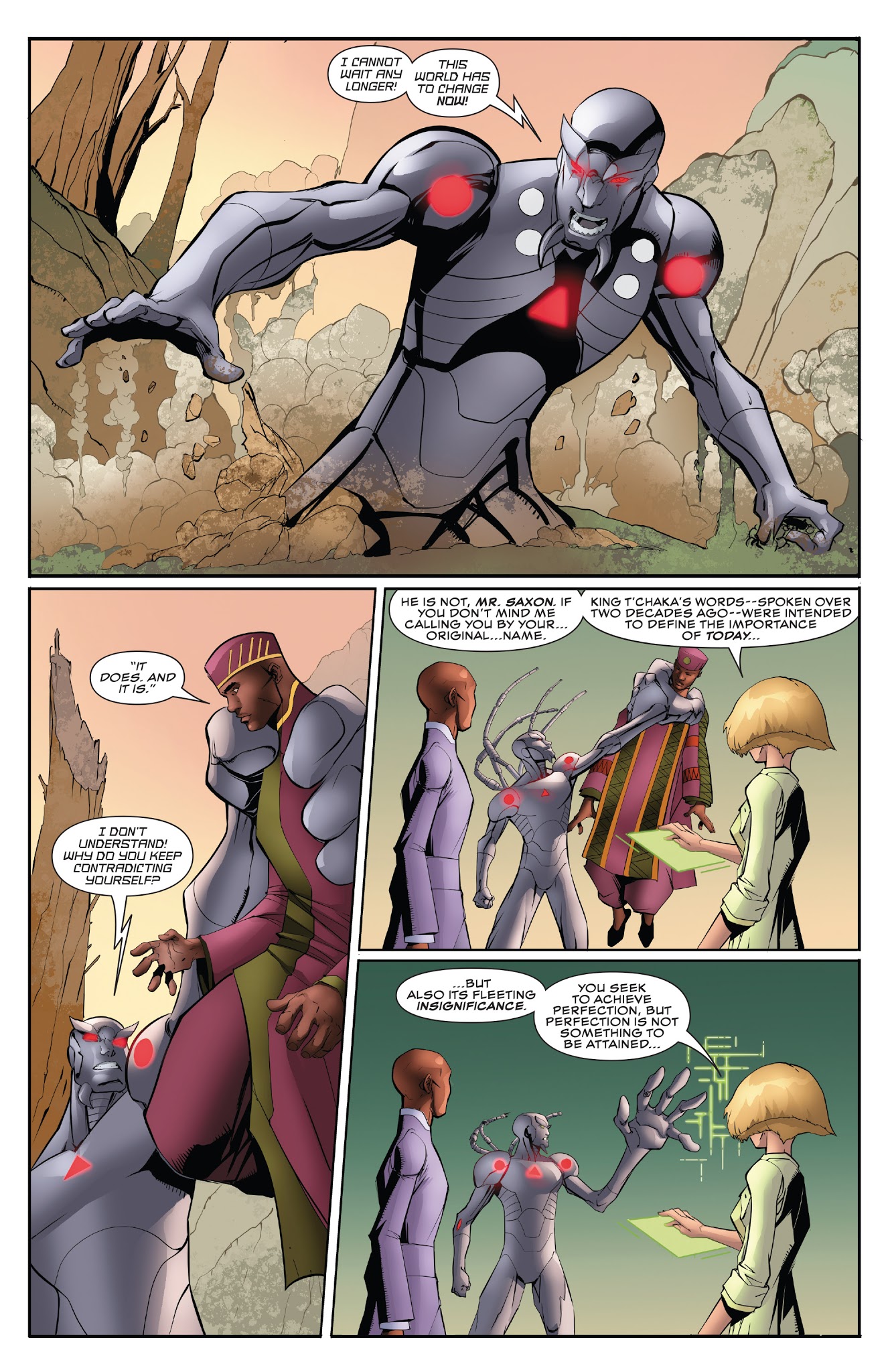 Black Panther: Soul of a Machine 4 Page 9