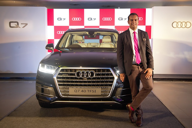 Audi drives in the Audi Q7 40 TFSI quattro #HighOctaneGreatness Audi drives in the Audi Q7 40 TFSI quattro #HighOctaneGreatness