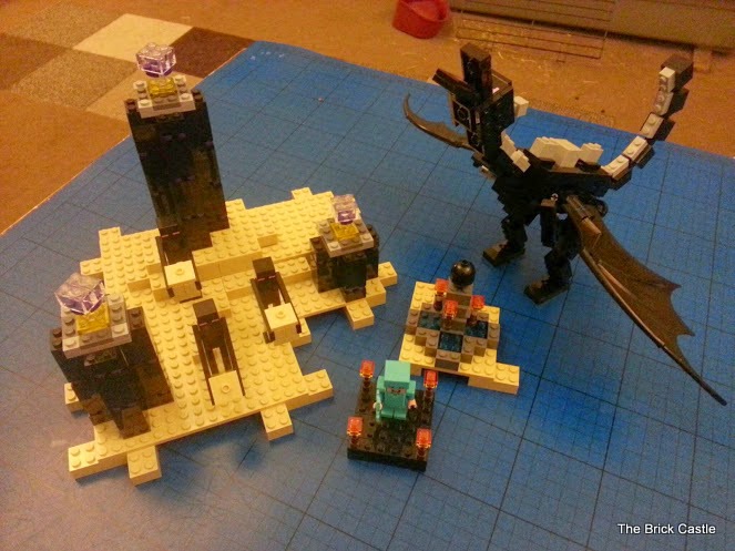 JANGBRiCKS LEGO reviews & MOCs: LEGO Minecraft: The Ender Dragon reviewed!  set 21117