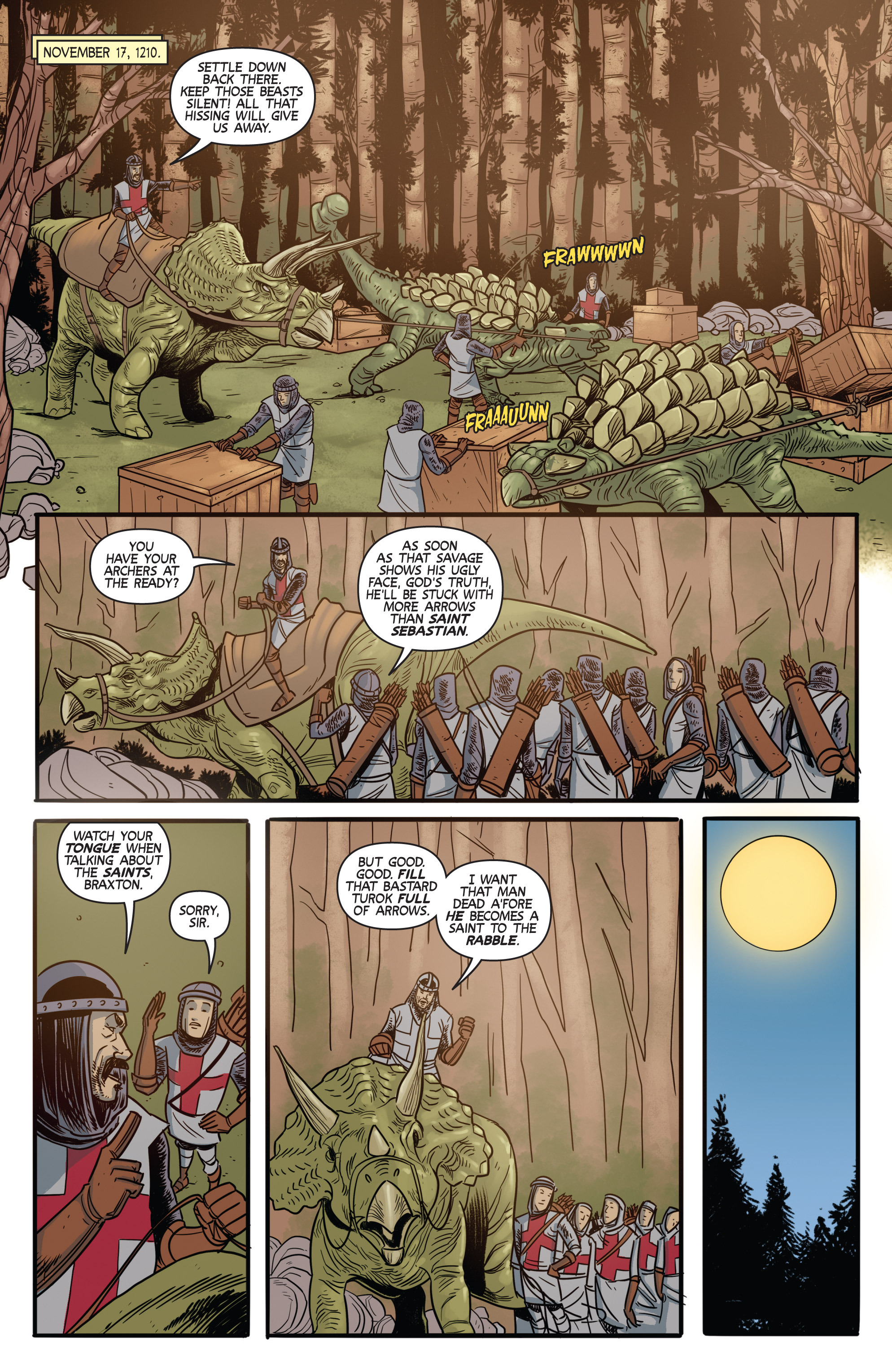 Read online Turok: Dinosaur Hunter (2014) comic -  Issue # _TPB 3 - 54