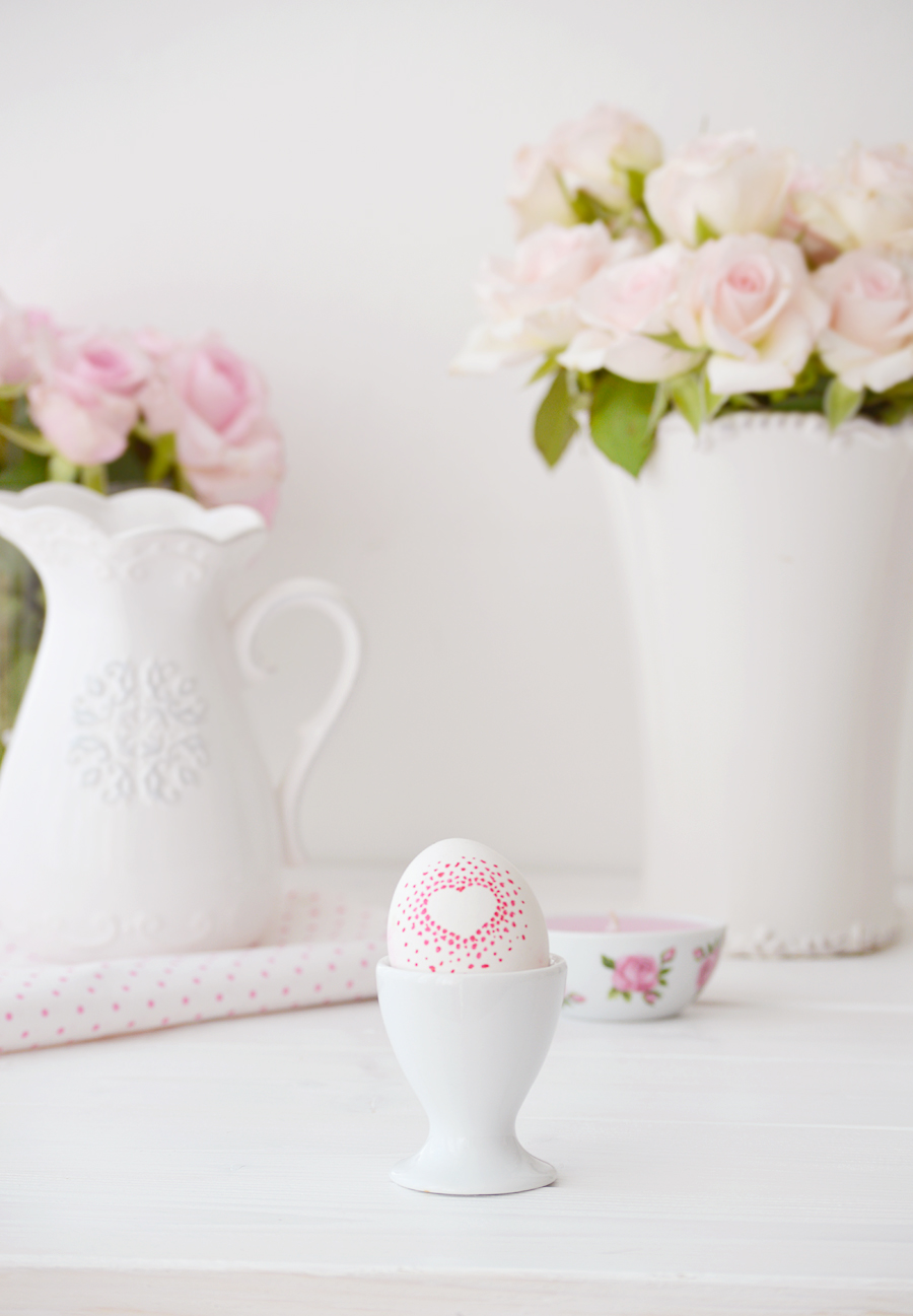 Diy Oster eier dekorieren last minute mit Blumen Diy Oster eier dekorieren last minute mit Blumen