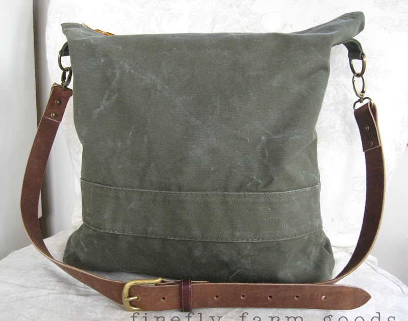 homespun living: totes from military gear