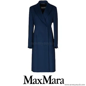 Crown Princess Mary wore MaxMara Wool Coat