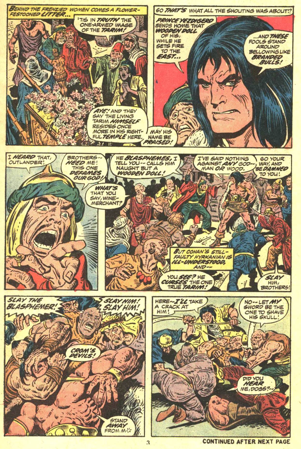 Read online Conan the Barbarian (1970) comic -  Issue #29 - 4