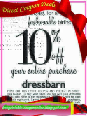 Dress barn woman coupons