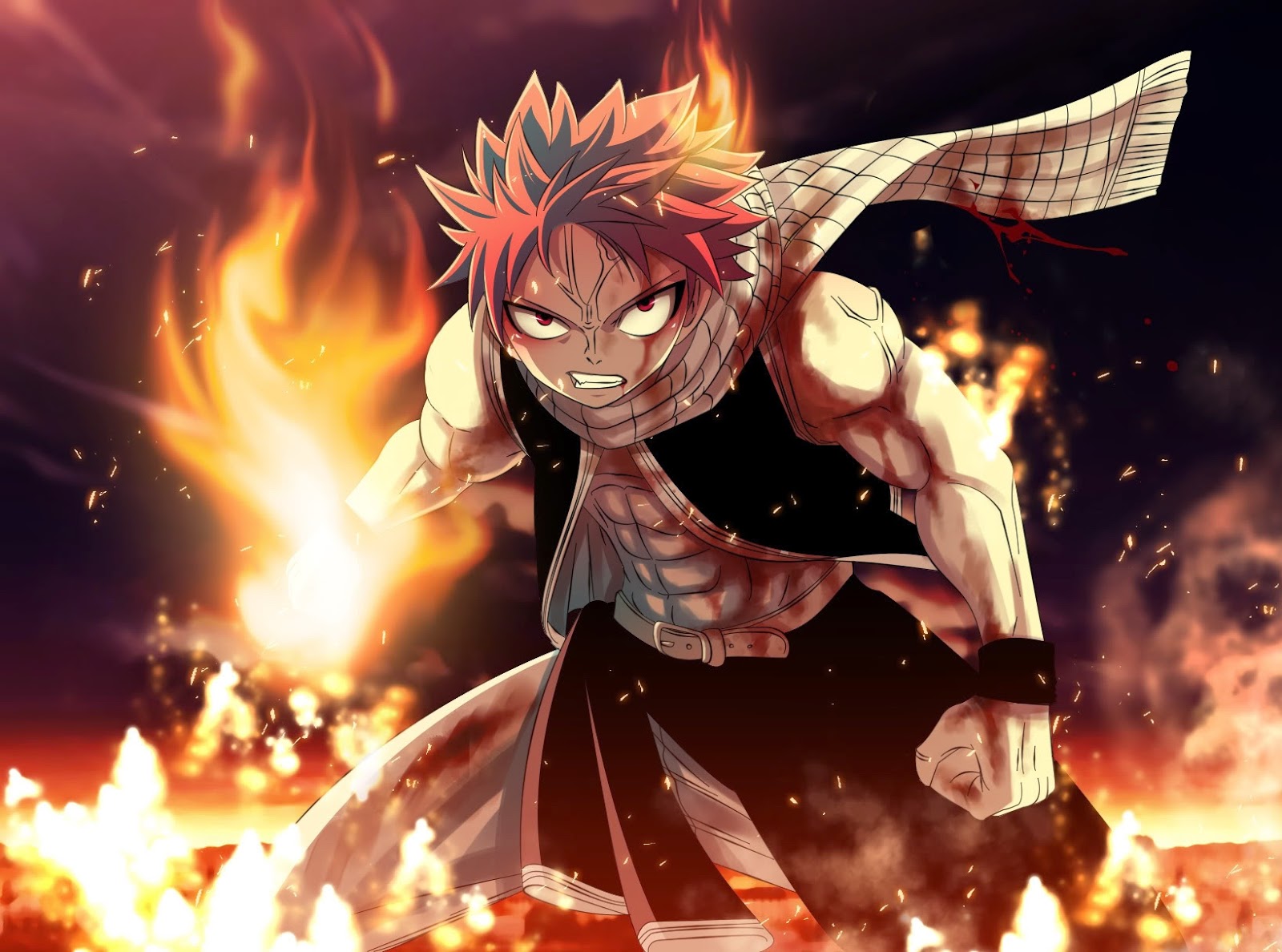 Wallpaper Natsu Dragneel (Fire Dragon Slayer)