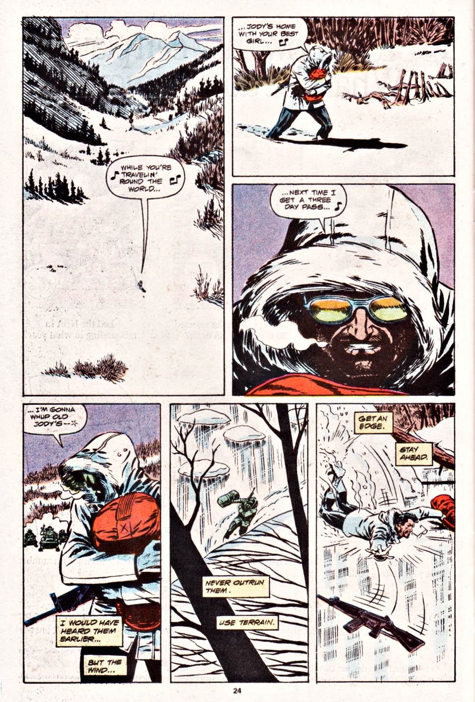 Read online The Punisher (1987) comic -  Issue #49 - Death below Zero - 19