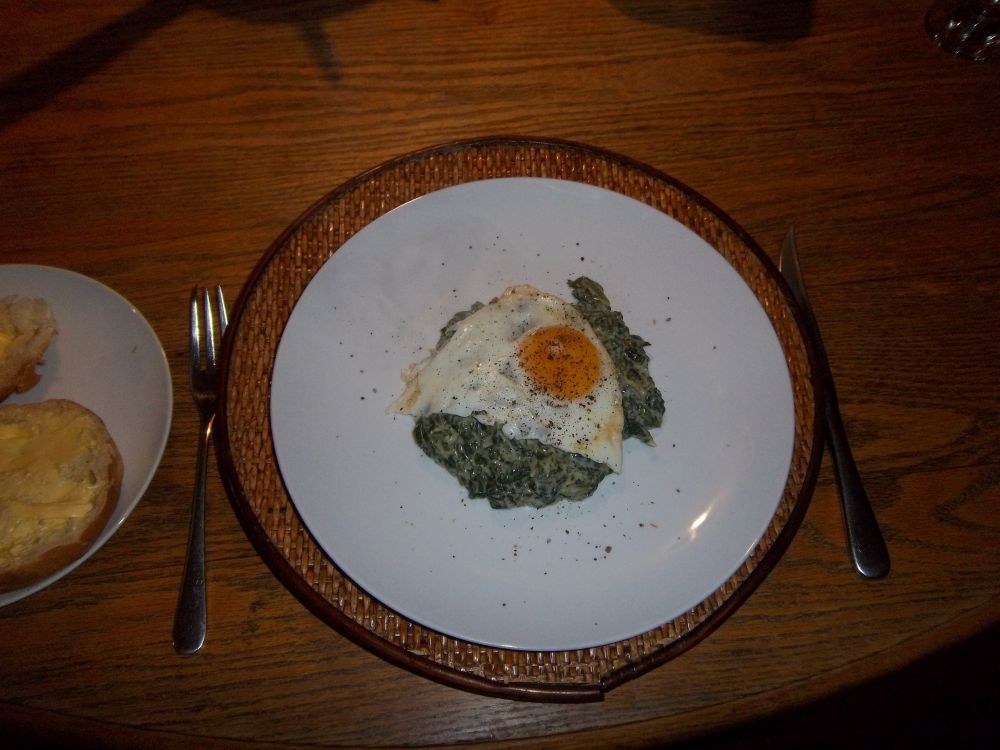 Eco Footprint ~ South Africa: Creamed spinach recipe