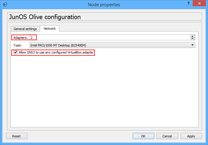 olive gns3 virtualbox interface settings olive gns3 virtualbox interface settings