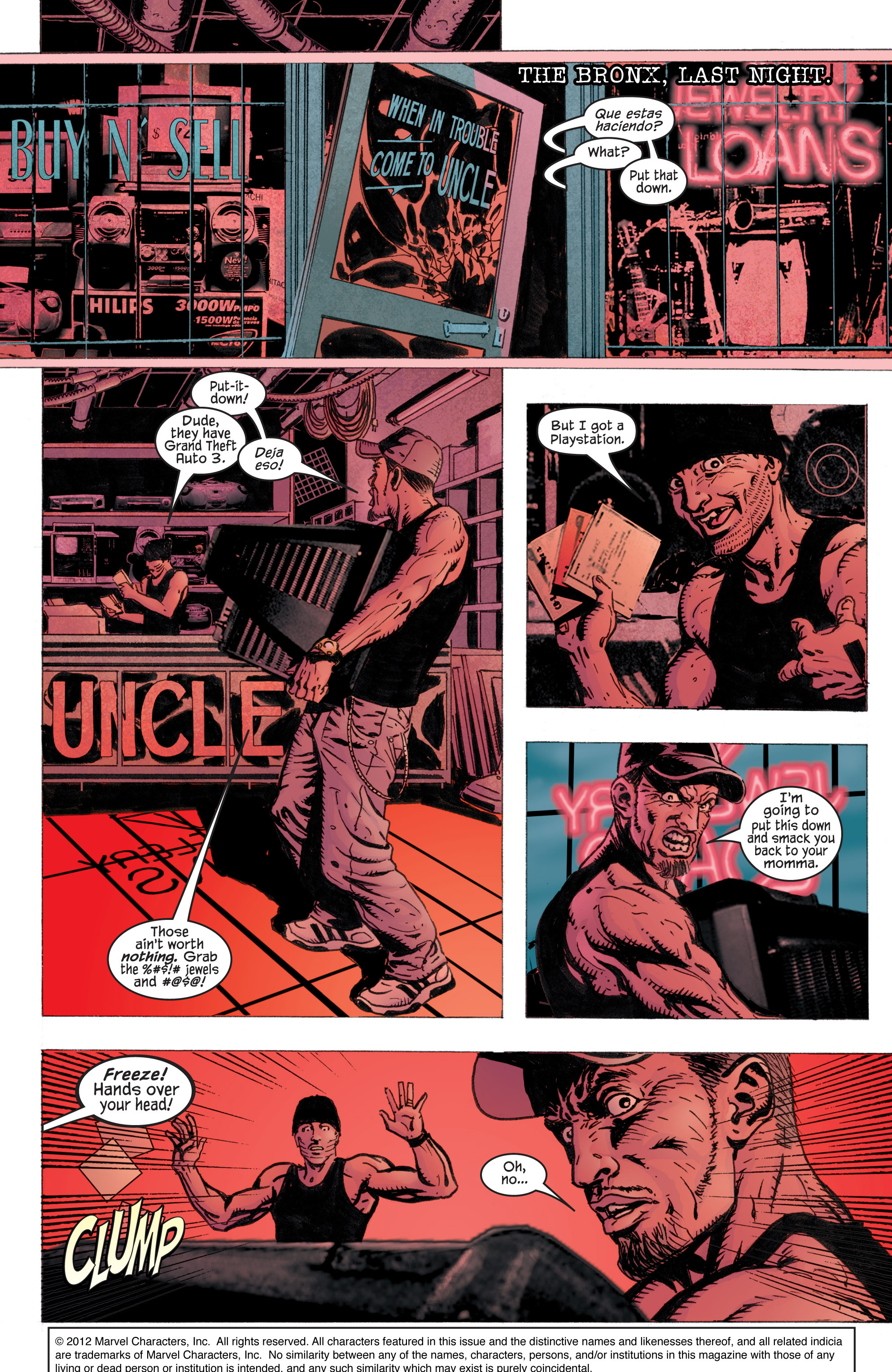 Daredevil (1998) 38 Page 1