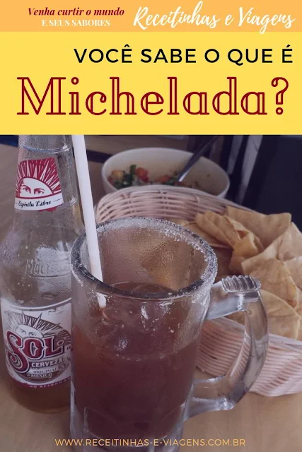 Receita de drink michelada o "chopp" mexicano