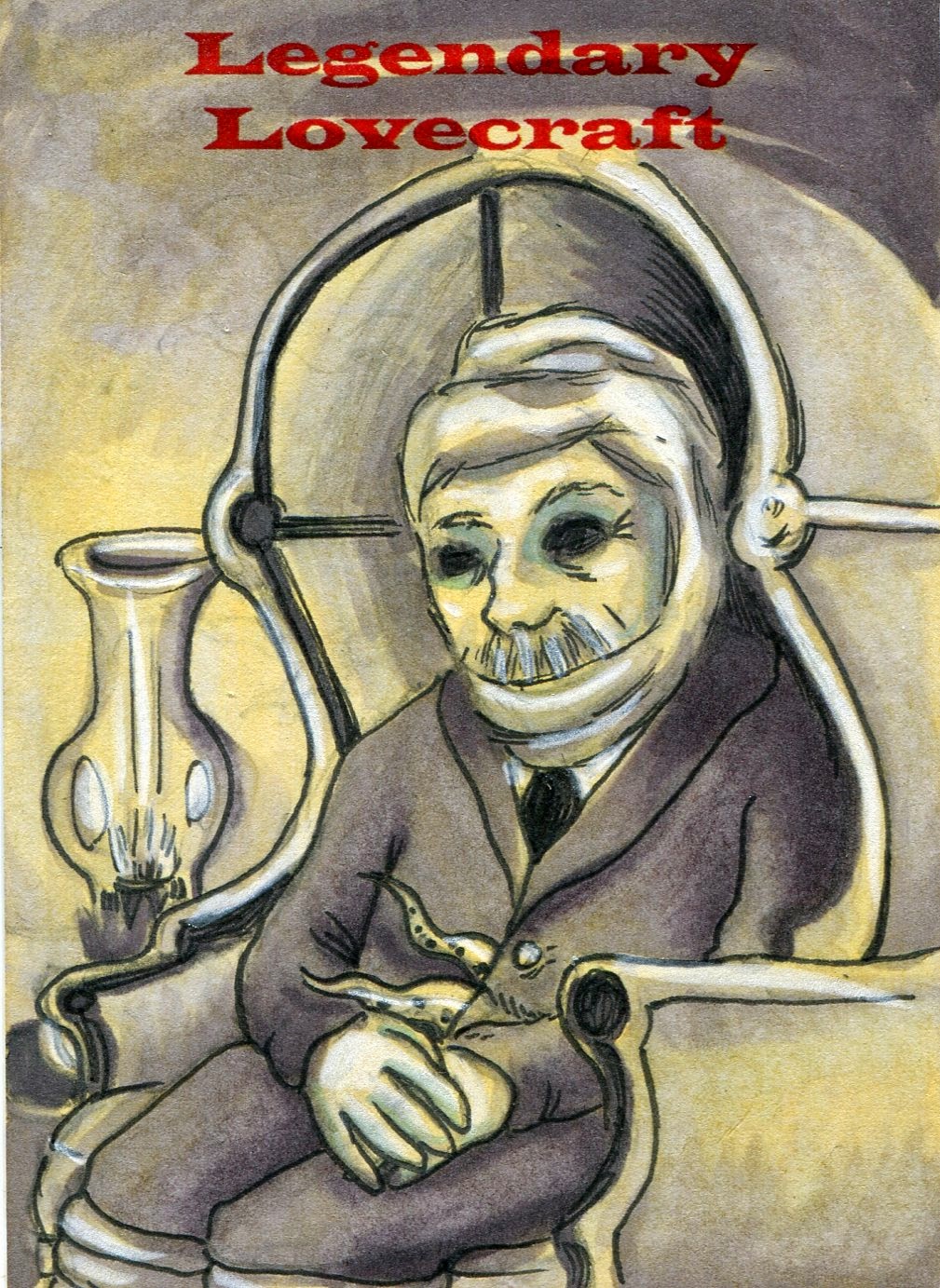 Bibliowhining Monsterwax "Legendary Lovecraft" Sketch Card Checklist