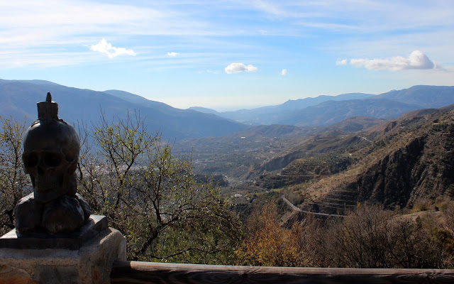 Vistas desde la era del aquelarre en Soportújar