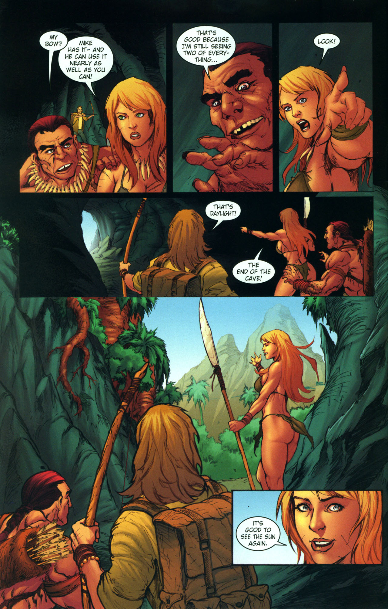 Read online Jungle Girl comic -  Issue #5 - 11