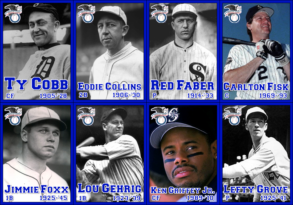 Four Friend's AllTime, AllStar Teams 2016 American League AllTime