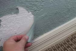 paint peeling peel bubble started latex teeny cara