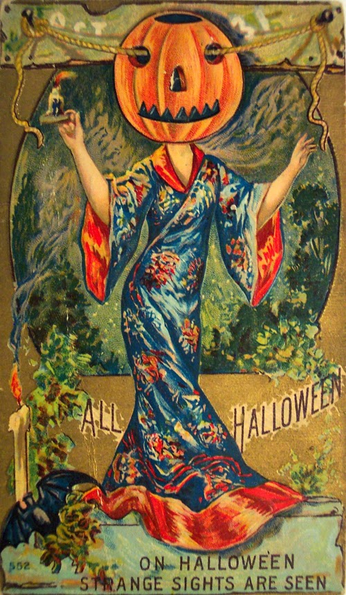 Old Halloween Postcards From the 1900s Vintage Everyday