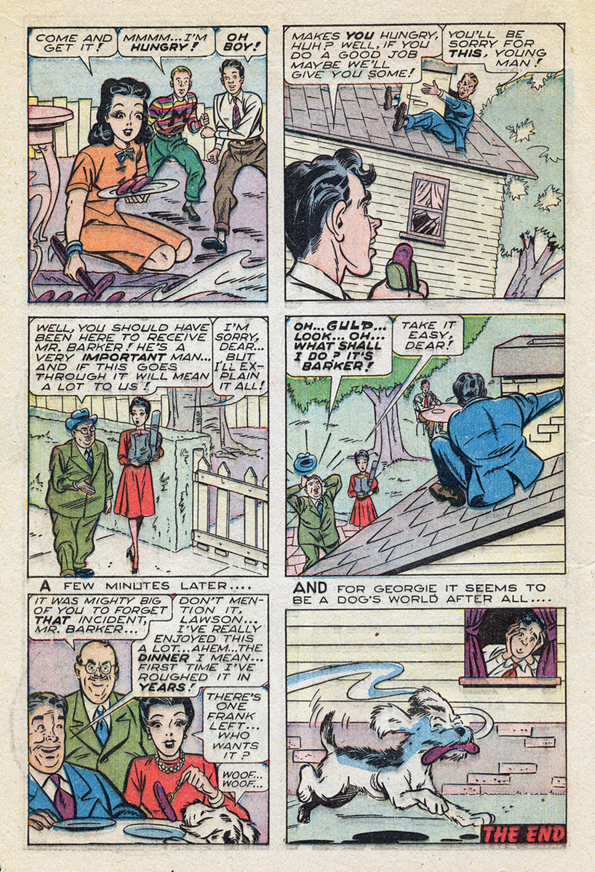 Read online Georgie Comics (1945) comic -  Issue #4 - 16