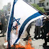 Shock in Greece as Shiite Muslims Burn Israel Flag while Raising Hezbollah Flag (Terror Organization) - Multiculturalism?