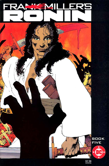 Ronin v1 #5 dc comic book cover art by Frank Miller Ronin v1 #5 dc comic book cover art by Frank Miller