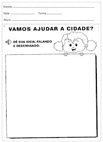Dê sua ideia, falando e desenhando