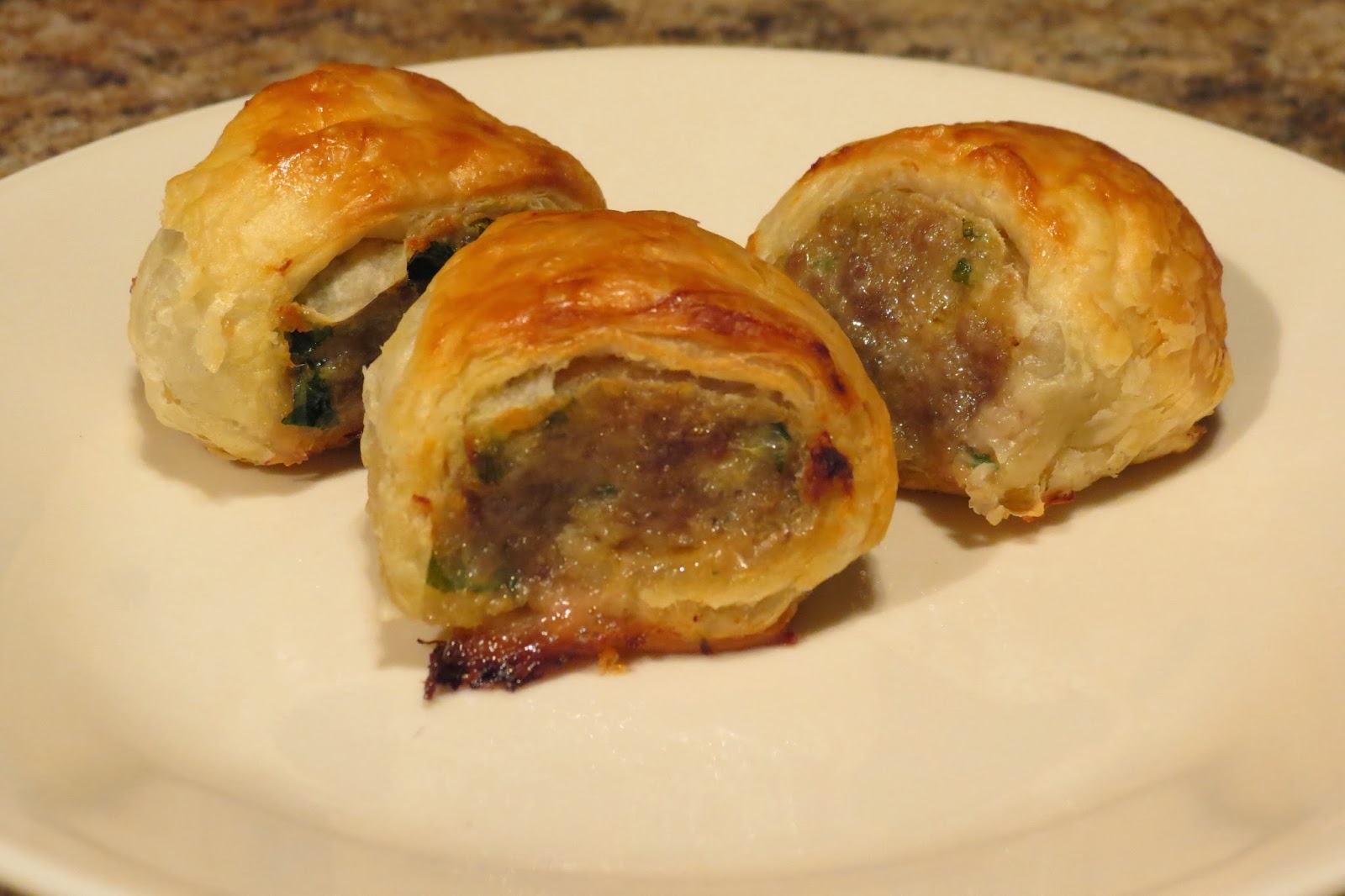 My Little Baker & Me Puff Pastry Sausage Rolls