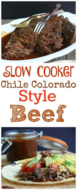 Slow Cooker Chile Colorado Style Beef
