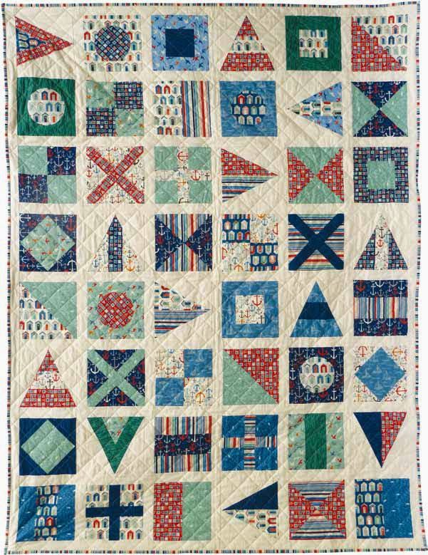 Quilt Inspiration: Free Pattern Day: Sailboats