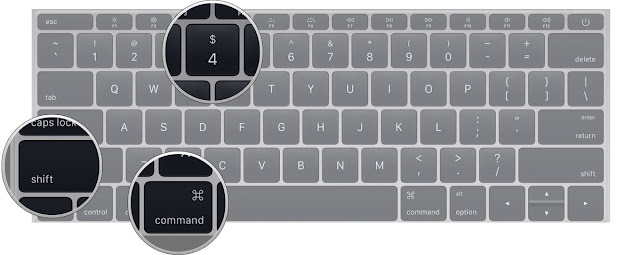 Chụp ảnh một vùng màn hình trên Mac OS