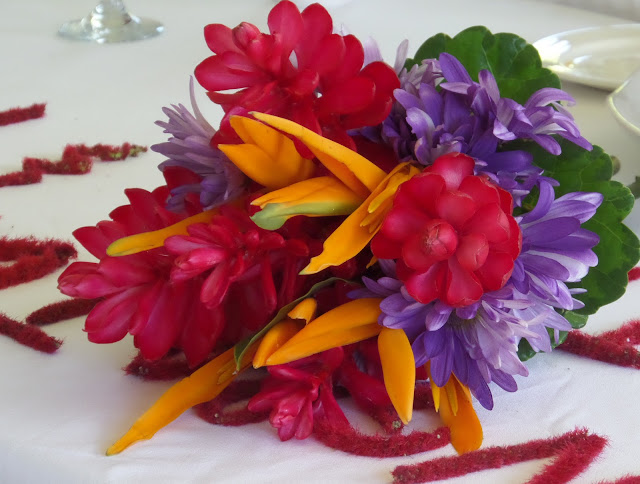 tropical bridal bouquet