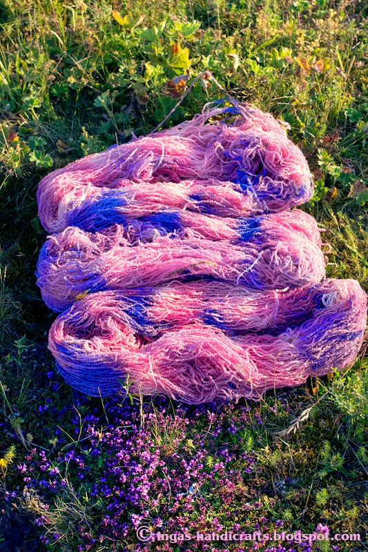 Käsitsi värvitud lõng / Hand Dyed Yarn