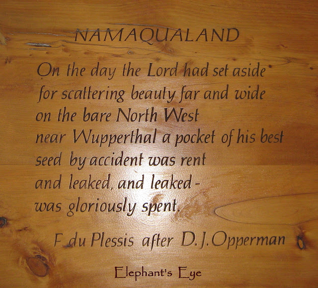 Namaqualand poem