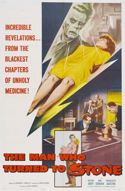 Poster - The Man Who Turned to Stone (1957)