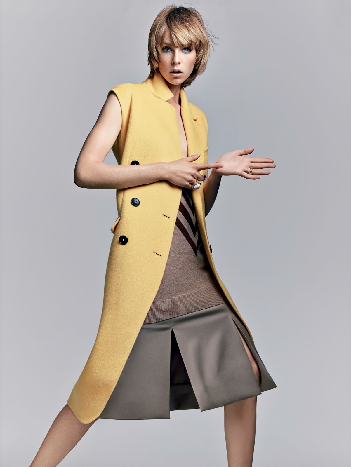 city swagger: edie campbell by craig mcdean for vogue september 2014 ...