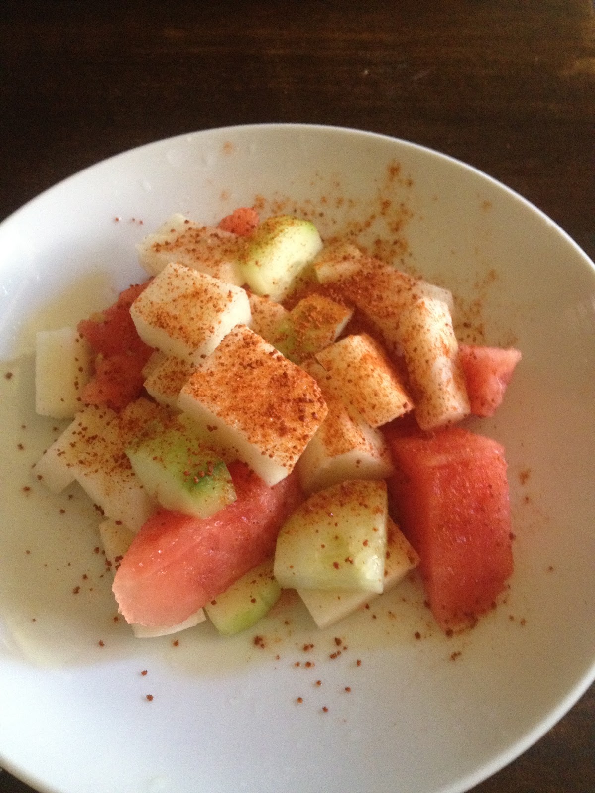 The Paleo Plunge Spicy Mexican Fruit Salad