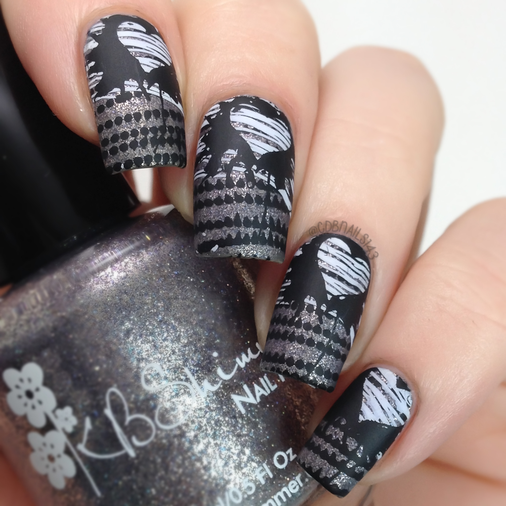 cdbnails Lina Nail Art Make Your Mark Stamping Plate