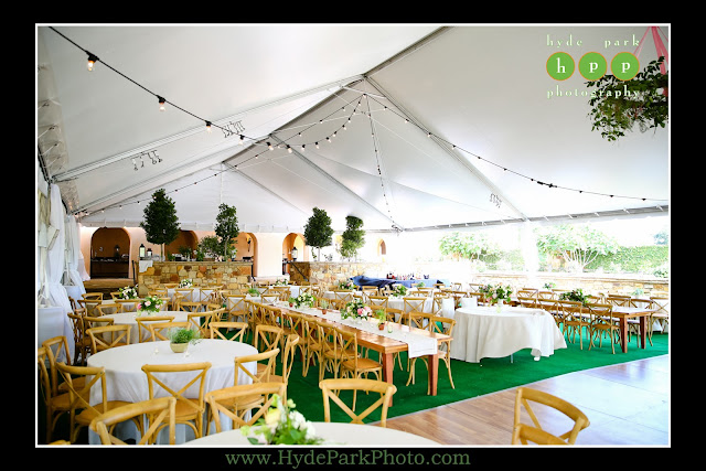 Tent on Event Lawn at Escondido Golf Club in Horseshoe Bay, Texas - wedding by The Fairy Godmothers Weddings & Events