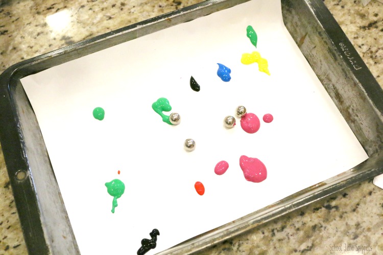 Marble Painting with Kids