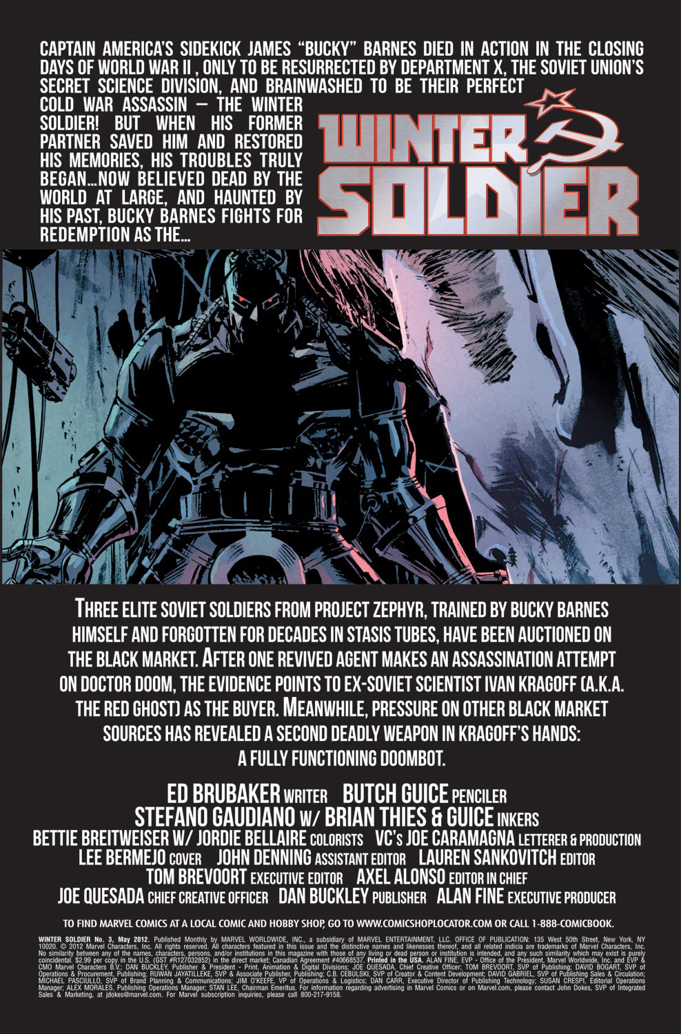 Read online Winter Soldier comic -  Issue #3 - 2