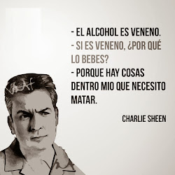 charlie sheen drinking quotes frases alcohol bebes