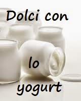 Dolci con lo yogurt