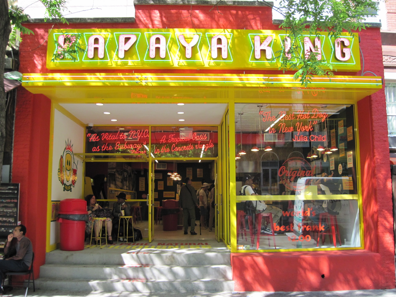 Mitch Broder's Vintage New York Old Yet New in New York Papaya King
