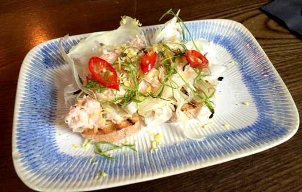 Jamie's Italian Nottingham Review | Morgan's Milieu: I love crab and the Fresh Crab Bruschetta was awesome.