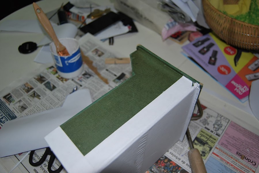 Reciclado de ficheros de carton.